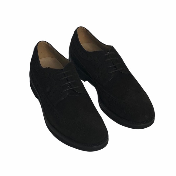 FLASH SALE!! NEW Tod's Mens or Womens Dark Brown Suede Oxfords - Picture 3 of 15